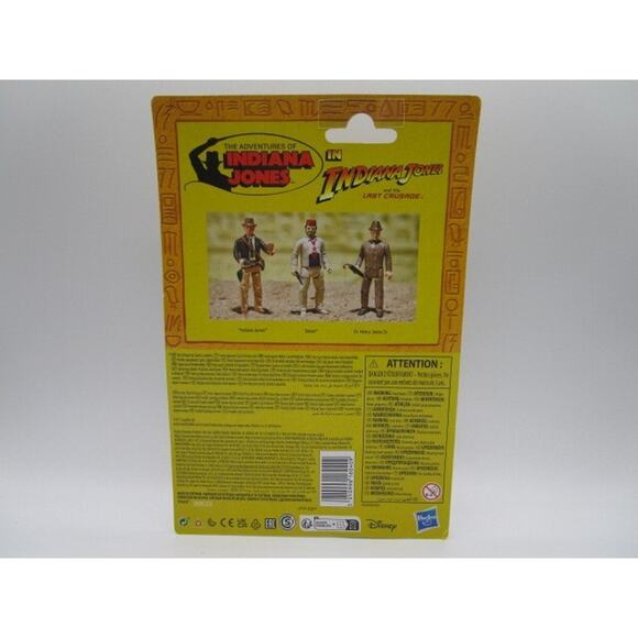 Hasbro Indiana Jones Retro Collection Sallah 3.75" Action Figure Last Crusade - Picture 3 of 3